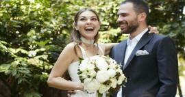Asli Enver gifte sig med Berkin Gökbudak! Här är de första bilderna från överraskningsbröllopet