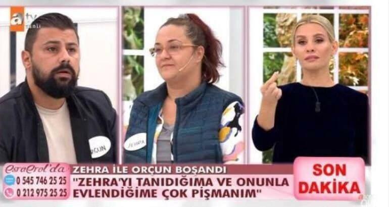 Esra Erol-programmet Orçun Bey och Zehra Hanım 