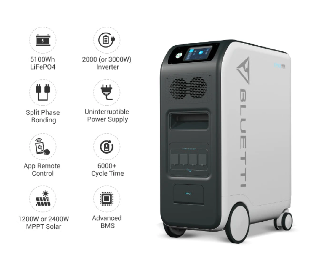 BLUETTI lanserar sitt EP500 Home Backup Power System på Kickstarter