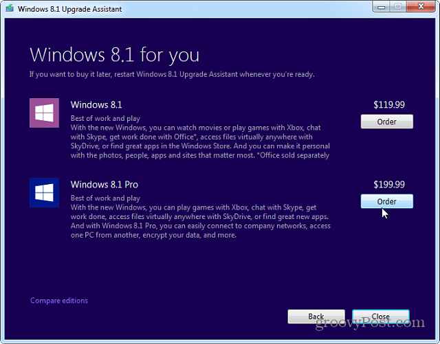 Hur du uppgraderar Windows 7 till Windows 8.1 med Upgrade Assistant