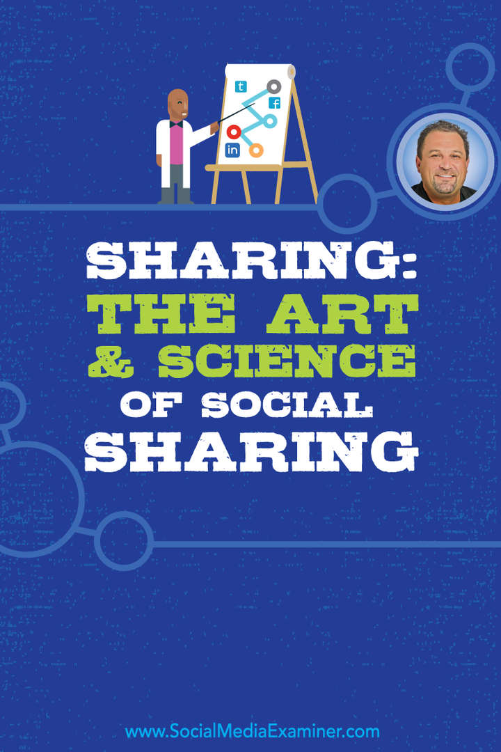 Delning: Konsten och vetenskapen för social delning: Social Media Examiner