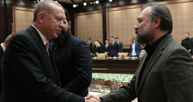 Erdogan fick den berömda skådespelaren att skratta med sin "Reis" -humor