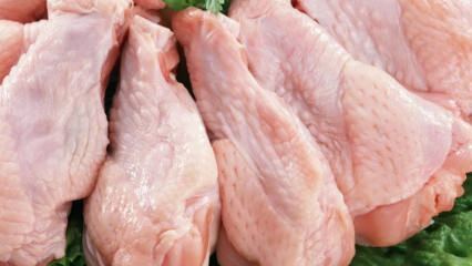 Hur lagras kycklingkött?