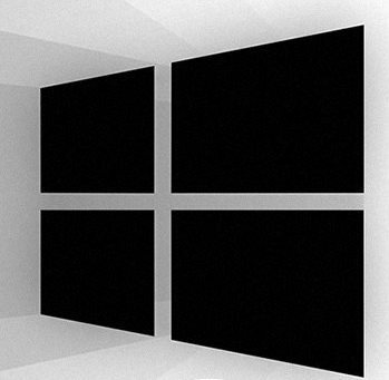 Windows 10 svart