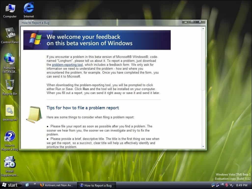 Windows Vista fyller 10 år idag