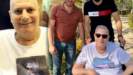 Mehmet Ali Erbil, som började stamcellbehandlingen, skrotade håret! Bild som skrämmer fans