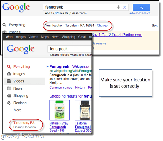 google shopping söktips