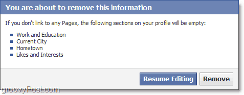 facebook tvingar dig att länka till facebooksidor