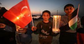 Palestinska barn Turkiet händelse som rör Turkiet! 