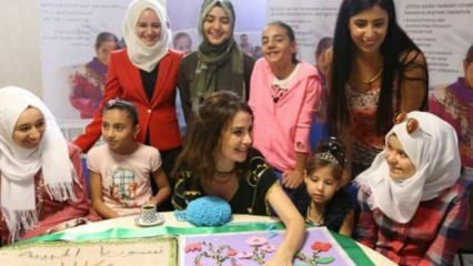 Songül Öden träffade syriska kvinnor