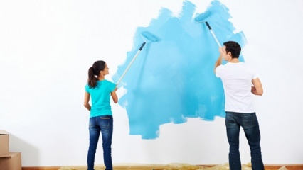 Hur man målar och vitkalkar? Hur man målar ett 1 + 1 hus, var ska man börja när man målar huset?