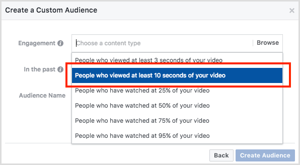 Facebook video engagemang anpassad publik