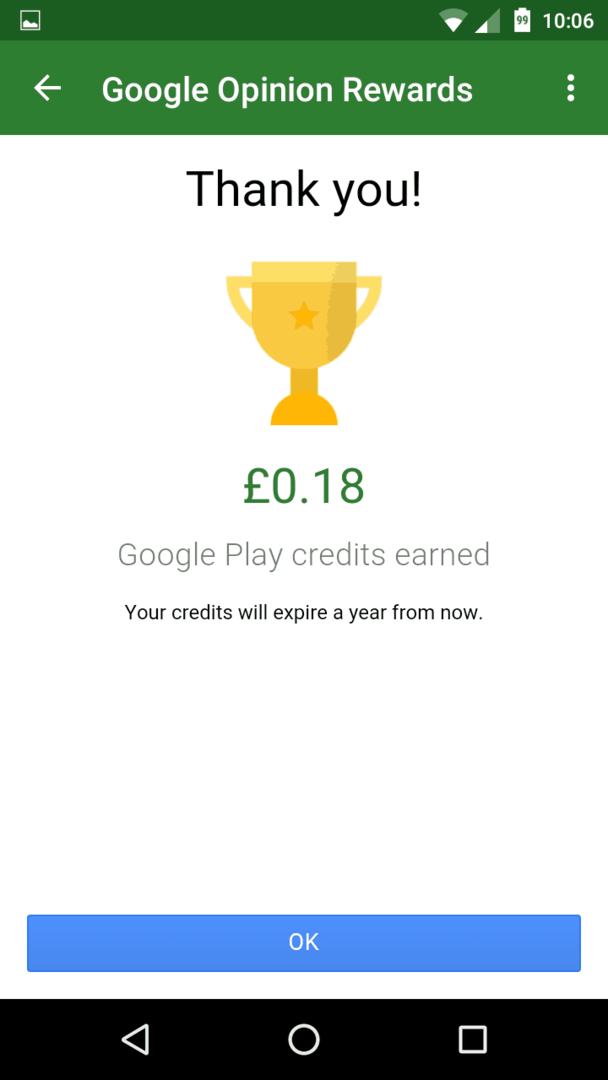 Google Rewards (06) google play kredit gratis appar butik musik tv visar filmer serier böcker android åsikter belöningar undersökningar plats krediter tjänat löper ut