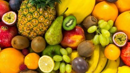 Vilka frukter bör konsumeras i vilken månad?