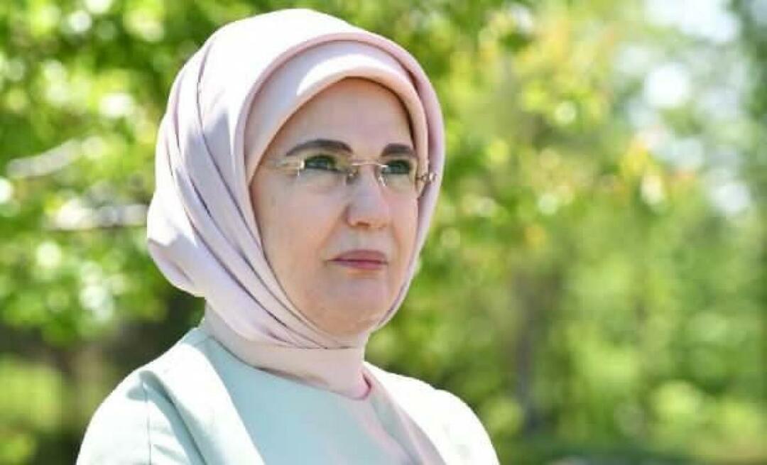 Emine Erdoğan till folket i Förenade Arabemiraten som stödde den humanitära hjälpkampanjen 