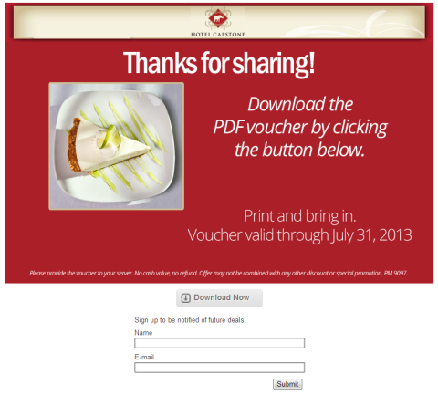 e-postregistrering gratis kupong