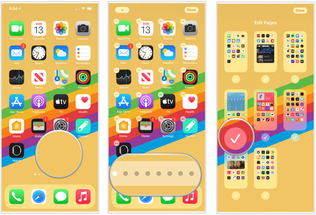 iOS 14 dölja appskärmar