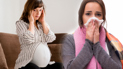 Vad är förkylningar och influensa bra för gravida kvinnor? Heminfluensa behandling under graviditet från Saraçoğlu