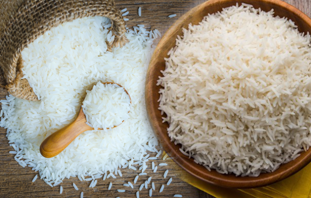 Bantningsmetod genom att svälja ris