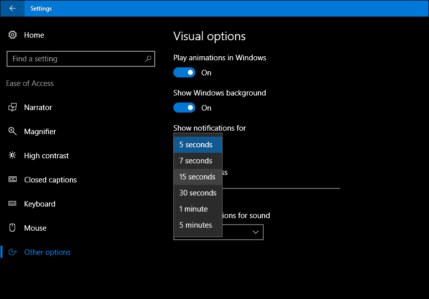 Hur du behåller dina Windows 10-aviseringar på skärmen längre
