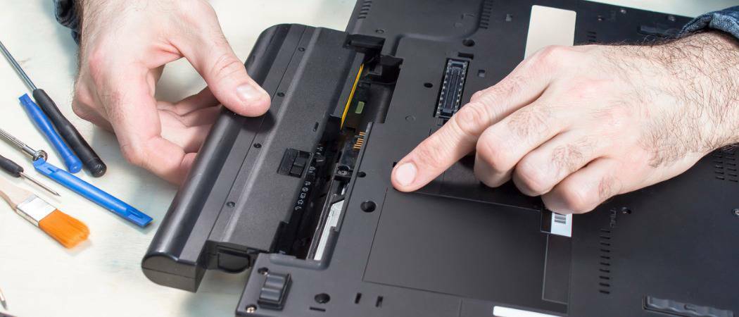 Kör en bärbar dator utan batteri säkert för dig och enheten?