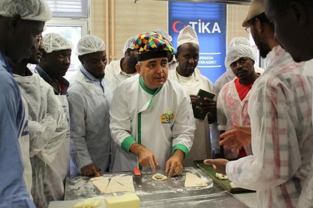 Turkiet delade gastronomisk upplevelse med Afrika
