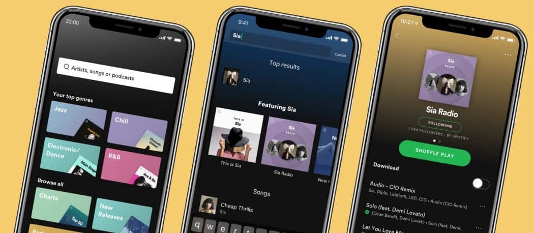 Spotify Premium Upgrade presenterad
