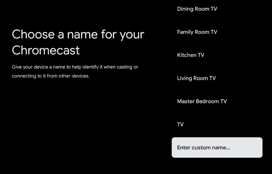 Hur du byter namn på din Chromecast med Google TV
