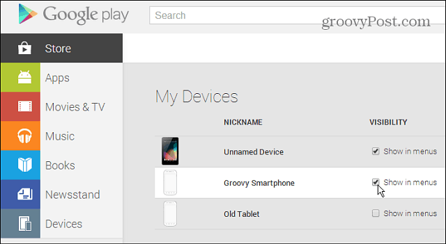 Hur man tar bort gamla Android-enheter från Google Play Store List