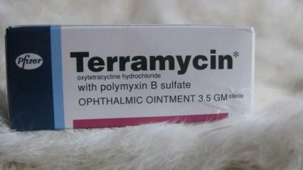 Vad är Terramycin (Teramycin) kräm? Hur man använder Terramycin! Vad gör Terramycin?