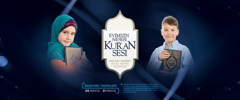 Tävlingsvillkor och priser till barnen från Diyanet för "Vackra läsning av Koranen"