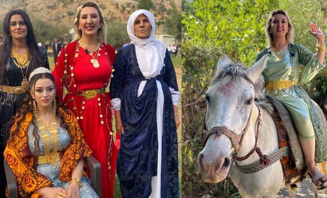 Bahar Kapıda är gäst på ett stambröllop som varade i 2 dagar och 2 nätter i Şırnak den här veckan!