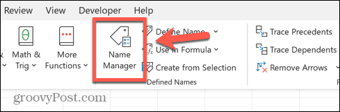 excel namnansvarig