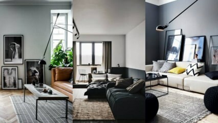 Dekorationsförslag som kan appliceras med svarta möbler