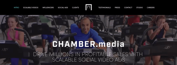 Chamber Media gör skalbara sociala videoannonser.