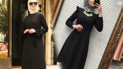 Halsdukfärger lämpliga för klänningar i svart färg