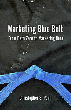 marknadsföring blå bälte bokomslag