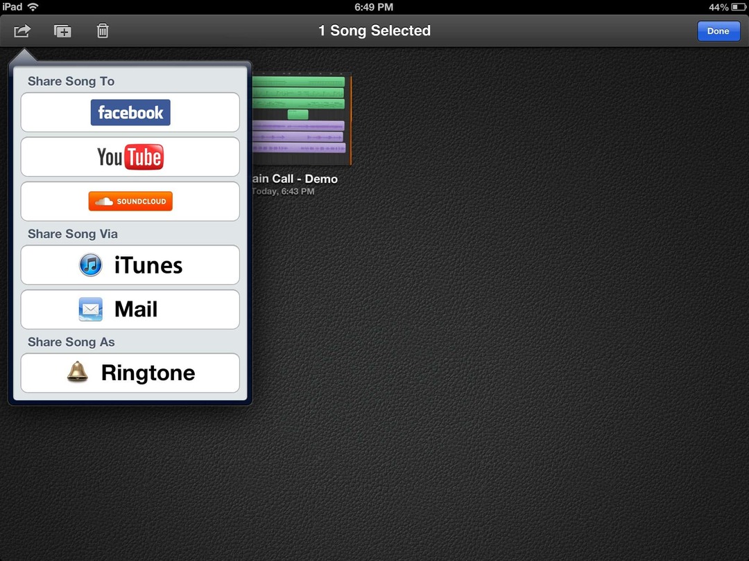 Hur du importerar en GarageBand iOS-fil till Logic Pro på Mac OS X