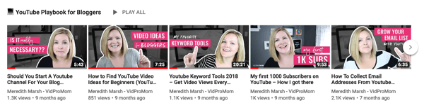 Så här använder du en videoserie för att växa din YouTube-kanal, exempel på en 5-videos YouTube-serie om ett enda ämne