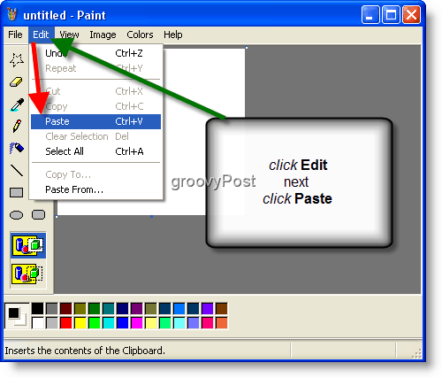 Ta en skärmdump i Windows XP