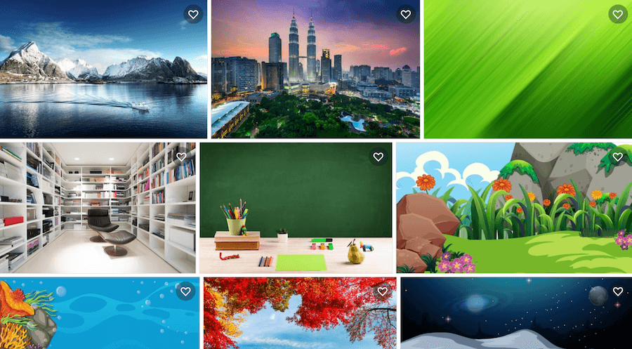 Shutterstock Zoom-bakgrunder