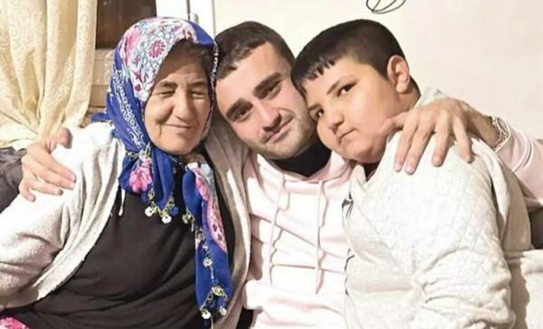 CZN Burak besökte Taha Duymaz mamma!