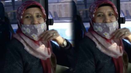 Den första kvinnliga bussföraren i Burdur gjorde mig stolt!