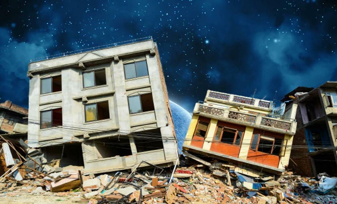 Vad betyder det att drömma om en jordbävning? Vad betyder jordbävning och skakningar i en dröm?