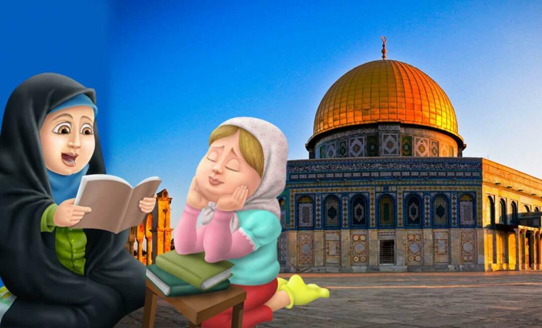 Hur ska vi förklara Jerusalem, där vår första qibla, Masjid al-Aqsa, finns för våra barn?