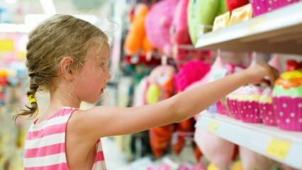 Hur borde frekvensen vara att köpa leksaker för barn?
