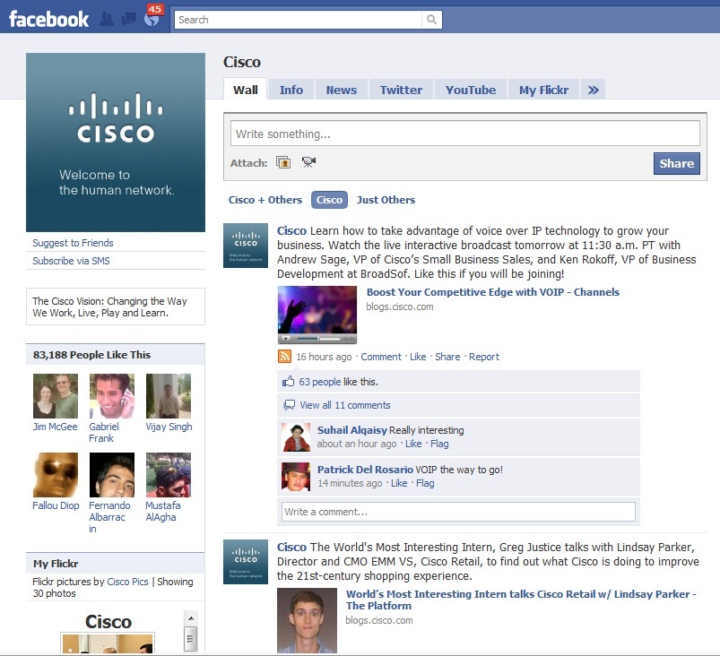 Social Media Launch sparar Cisco $ 100.000+