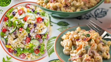 Gör pastasalaten att du går upp i vikt? Dietpasta sallad recept! Pasta med yoghurt