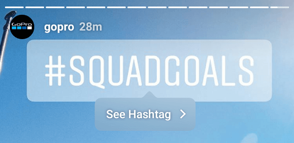 Smidiga hashtagg-klistermärken kan användas för att marknadsföra en hashtagg med kampanjmärke.