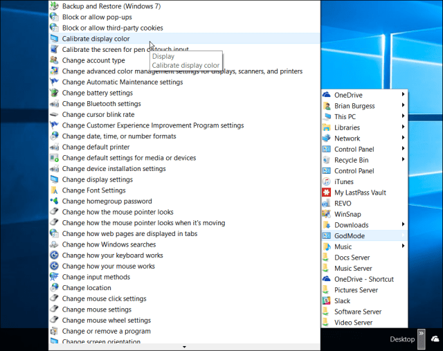 gudsläge Windows 10 Aktivitetsfält